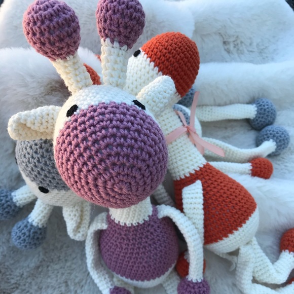 Crochet beautiful baby Giraffes Toy 🦒  🧶 💕 - Picture 7 of 13
